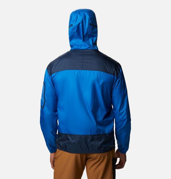 Columbia Challenger Windbreaker Navy For Men's NZ17384 New Zealand